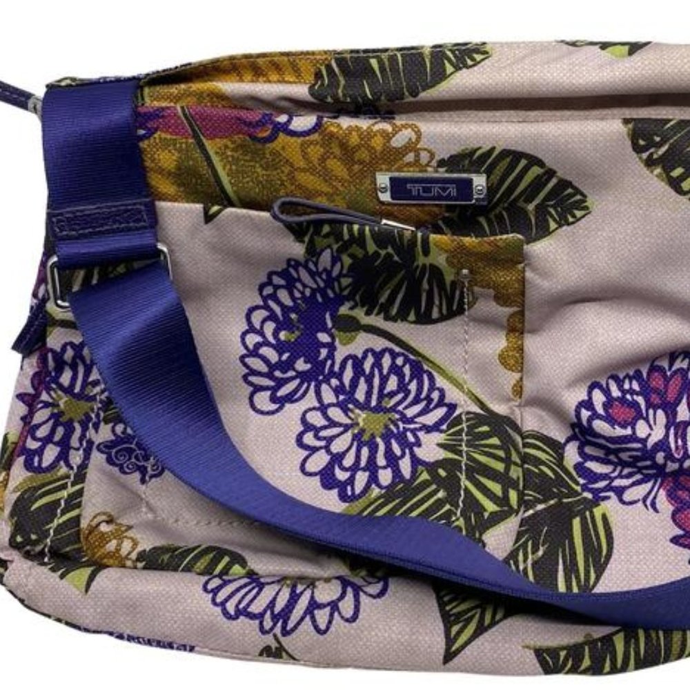 Tumi Multi Color Cross Body Designer Bag